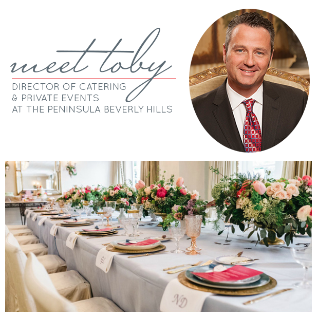Meet Toby, Director of Catering & Private Events at The Meet Toby, Director of Catering & Private Events at The