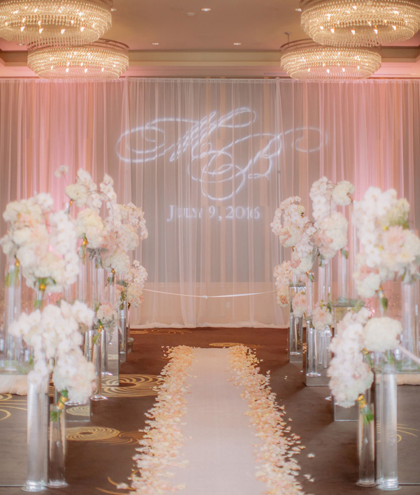 Beloved Blog Elegant Wedding Aisle Decorations