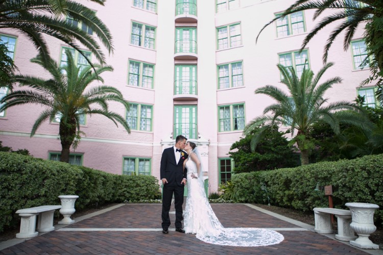 Luxurious Rose Gold and Burgundy Downtown St. Pete Ballroom Wedding, The  Vinoy