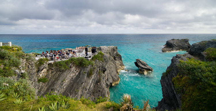 Waterfront Destination Wedding In Bermuda My Hotel Wedding